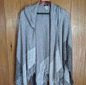 Soft Hooded Cover-up Poncho